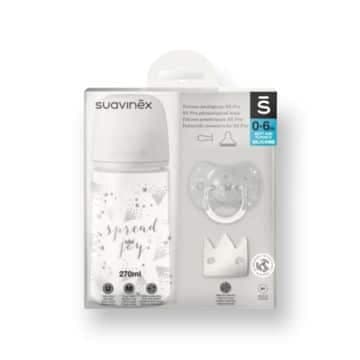 ست آغازین شیشه شیر و پستانک سواوینکس Suavinex