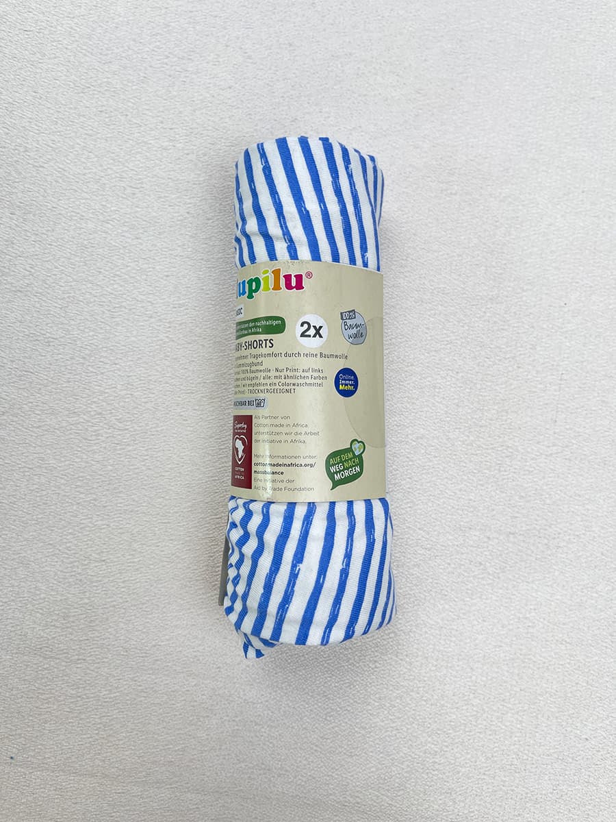 شورتک نوزادی نخ پنبه لوپیلو (پک 2 عددی) کد A1180 — تصویر ۵