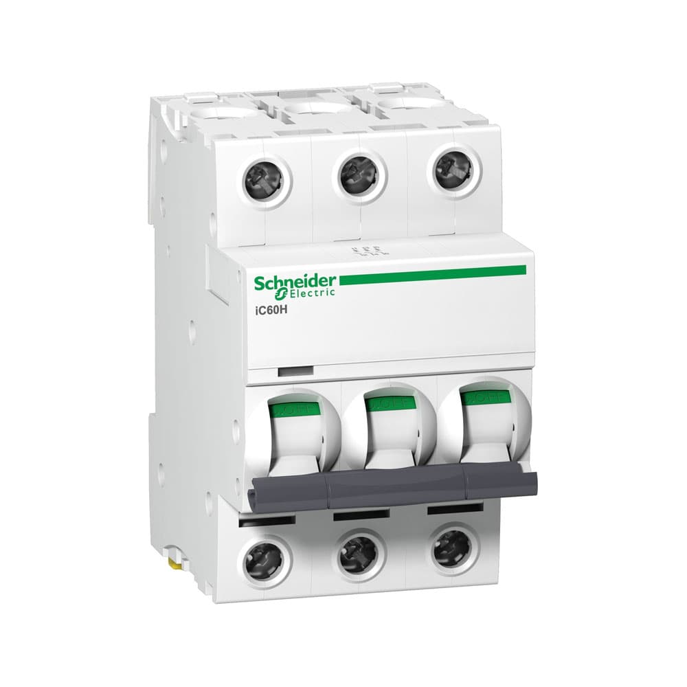 کلید مینیاتوری سه پل 25 آمپر اشنایدر مدل B25A-6K-3P