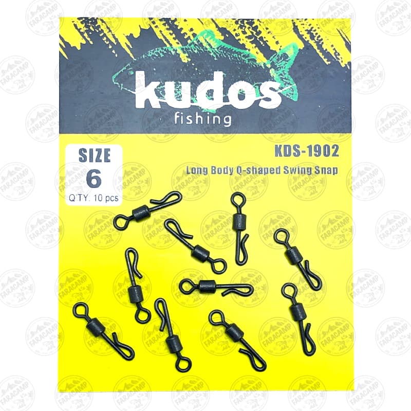 هرزگرد کوییک چنج ماهیگیری کپوری Kudos سایز ۶ بسته ۱۰ عددی