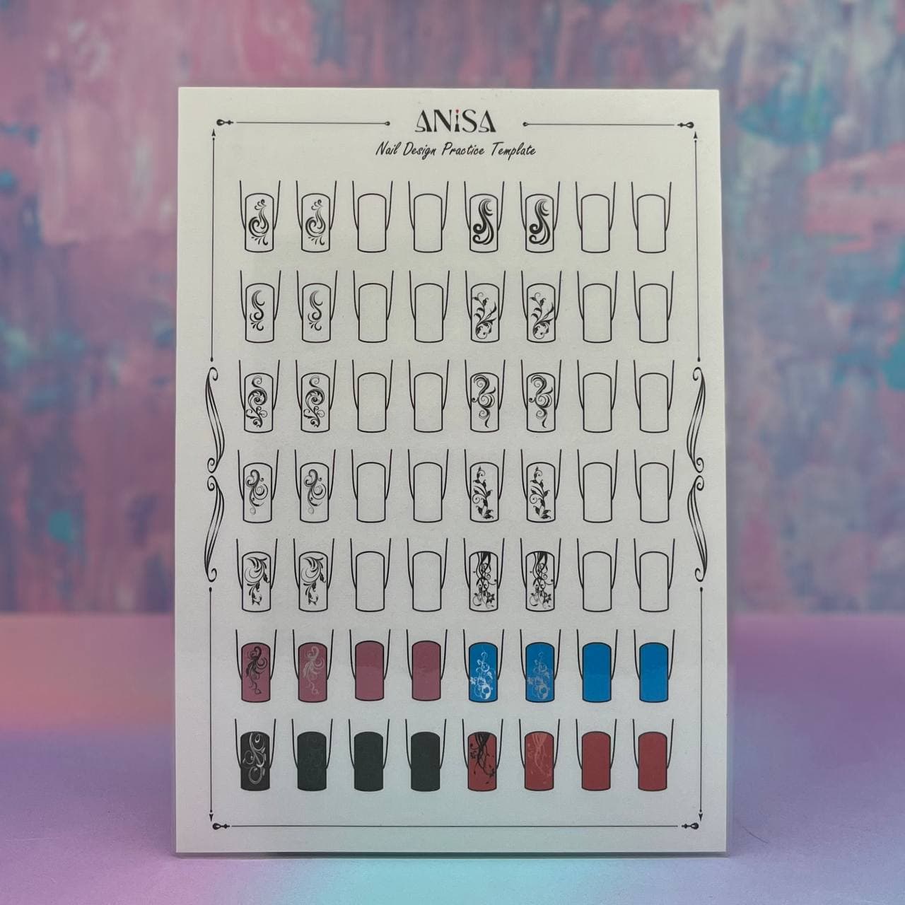 شیت تمرین آنیسا ANISA ناخن — تصویر ۲