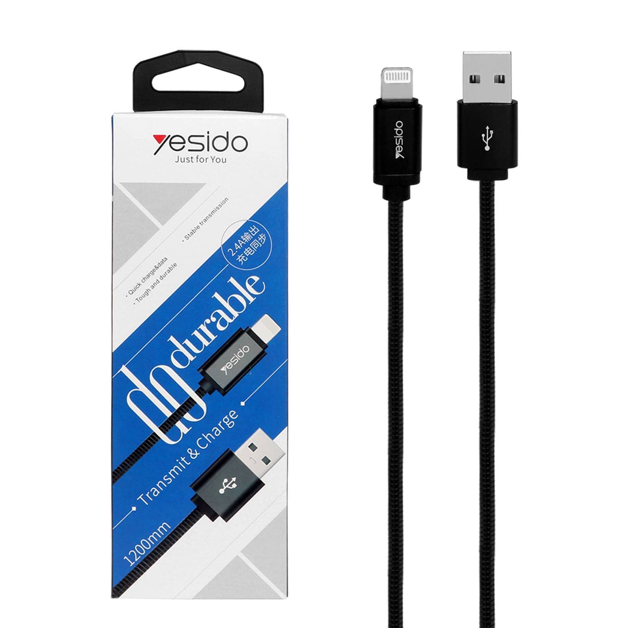 کابل آیفون یسیدو مدل YESIDO CA-T2 Lightning — تصویر ۶