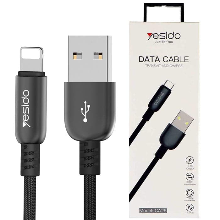 کابل آیفون یسیدو مدل YESIDO CA25 Lightning — تصویر ۷