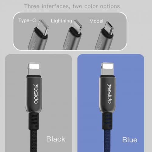 کابل آیفون یسیدو مدل YESIDO CA25 Lightning — تصویر ۲