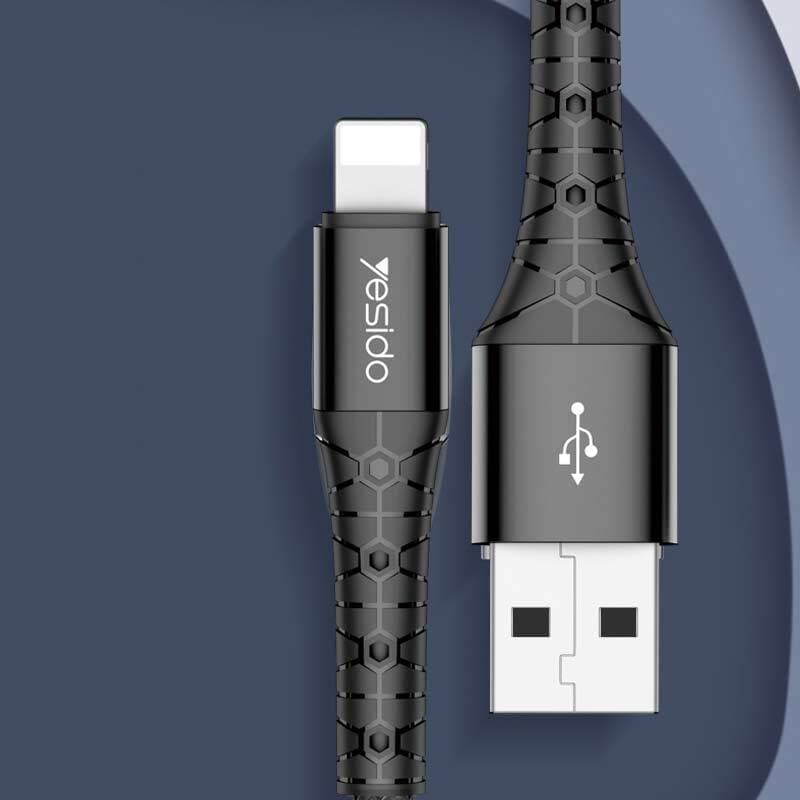 کابل 2 متری آیفون یسیدو مدل YESIDO CA50 Lightning — تصویر ۳