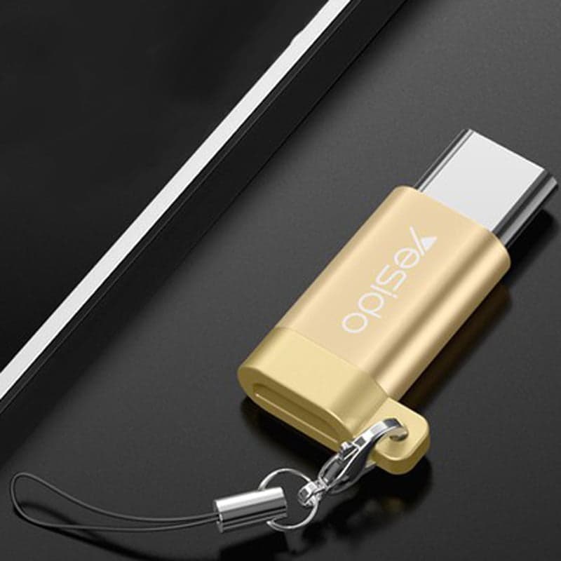 تبدیل میکرو به تایپ سی یسیدو مدل YESIDO GS04 Micro to Type C — تصویر ۵