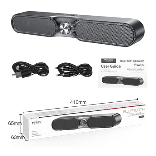 اسپیکر بلوتوثی و ساندبار یسیدو مدل YESIDO YSW05 Speaker — تصویر ۸
