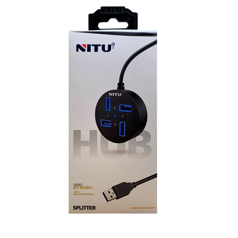 هاب چهار پورت USB 3.0 نیتو مدل NITU NT-HUB01 — تصویر ۶