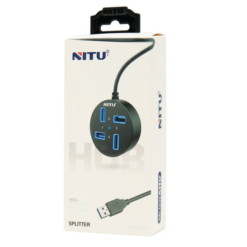 هاب چهار پورت USB 3.0 نیتو مدل NITU NT-HUB01 — تصویر ۴