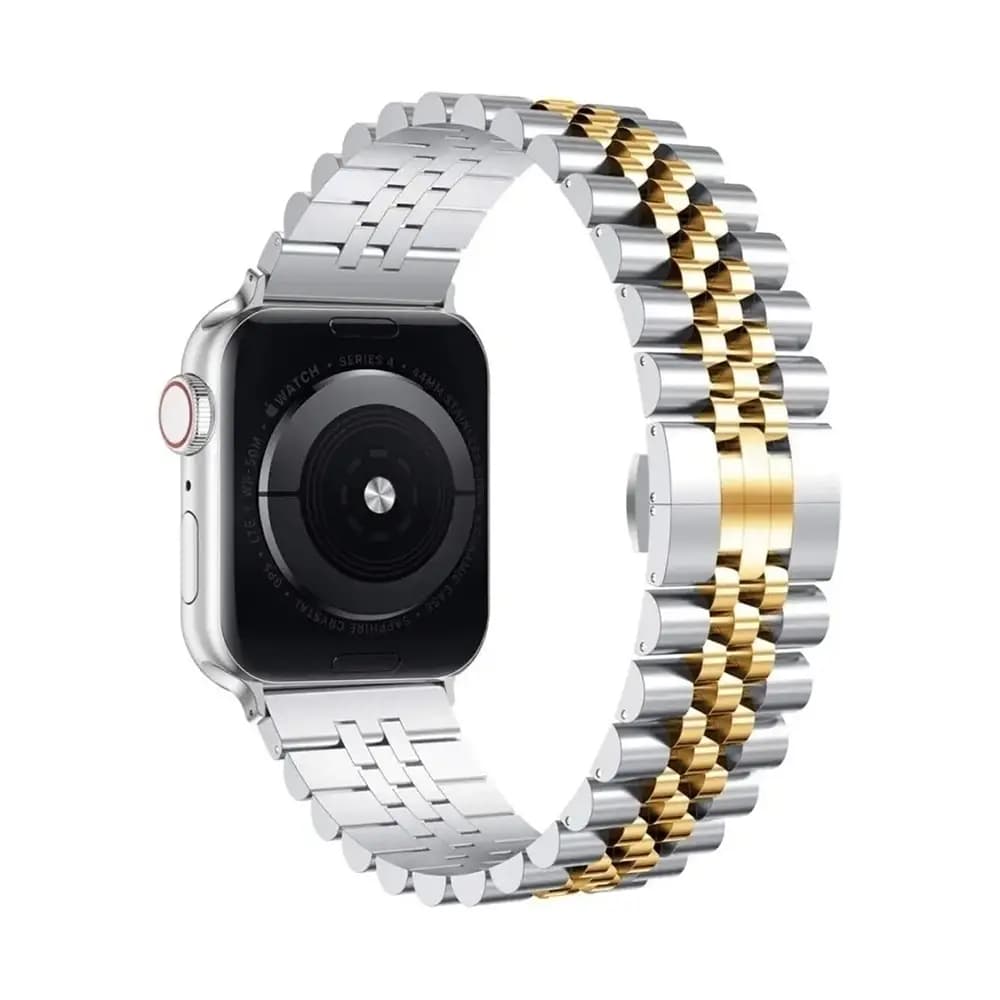 بند فلزی رولکس اپل واچ مناسب برای سایز APPLE WATCH ROLEX 42 , 44 , 45 mm — تصویر ۲