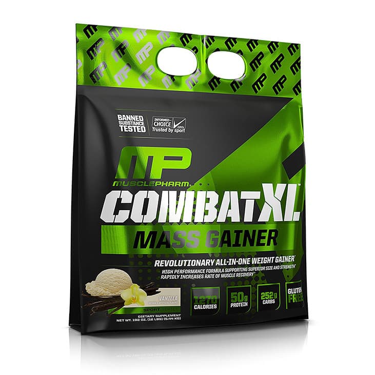 مس گینر کامبت ایکس اِل ماسل فارم | MUSCLEPHARM COMBAT XL MASS GAINER PROTEIN