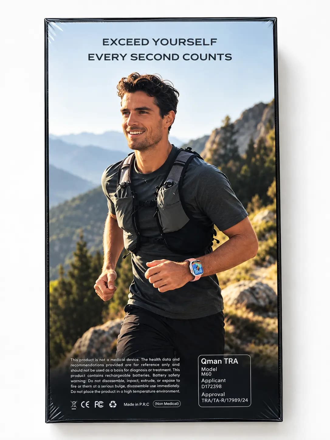ساعت هوشمند M60 | اسمارت واچ M60 با طراحی Dynamic Island — تصویر ۲