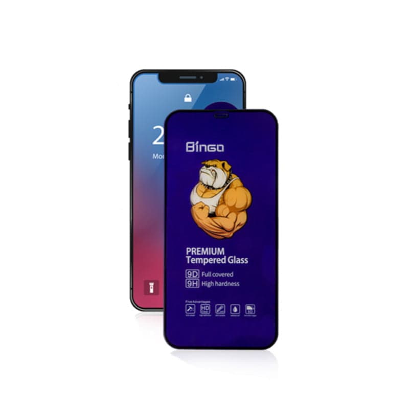 محافظ صفحه نمایش شیشه ای فول چسب آیفون 13 پرومکس بینگو مدل Bingo Iphone 13 ProMax — تصویر ۷