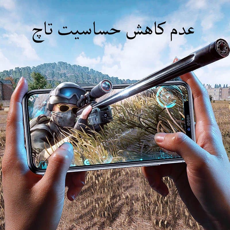 محافظ صفحه نمایش شیشه ای فول چسب آیفون 13 پرومکس بینگو مدل Bingo Iphone 13 ProMax — تصویر ۵