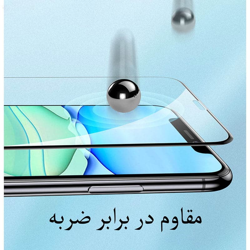 محافظ صفحه نمایش شیشه ای فول چسب آیفون 13 پرومکس بینگو مدل Bingo Iphone 13 ProMax — تصویر ۳