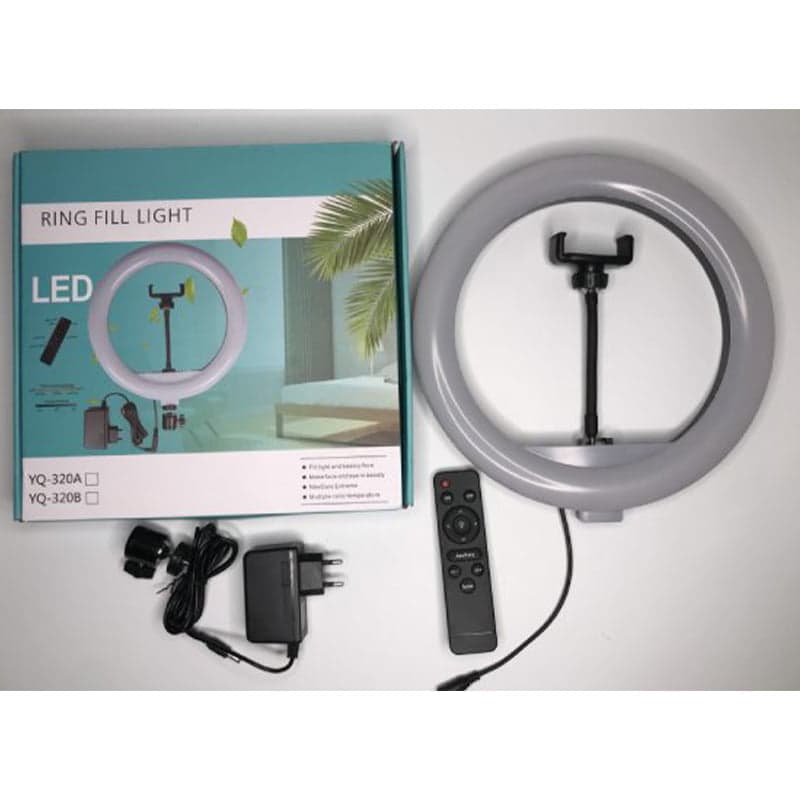 رینگ لایت به همراه سه پایه مدل HERO YQ-320 Ring Light — تصویر ۸
