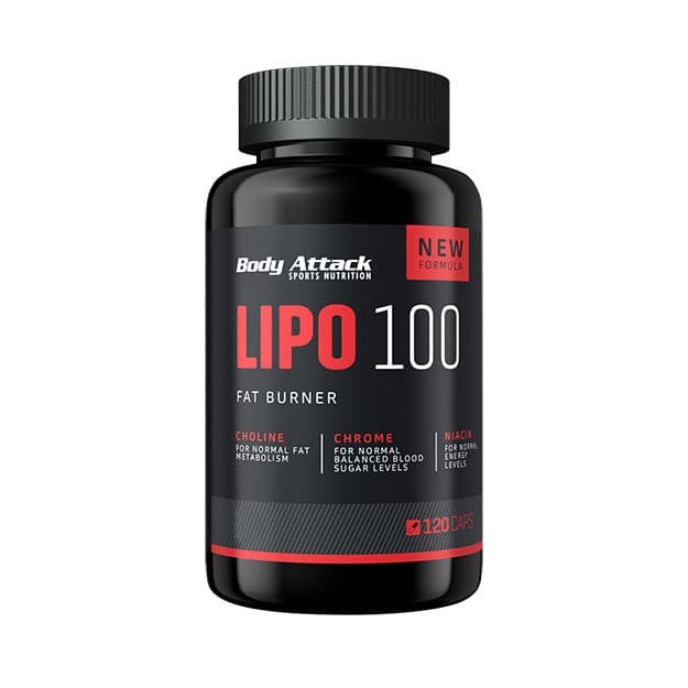 چربی سوز لیپو ۱۰۰ بادی اتک | Body Attack LIPO 100 FAT BURNER