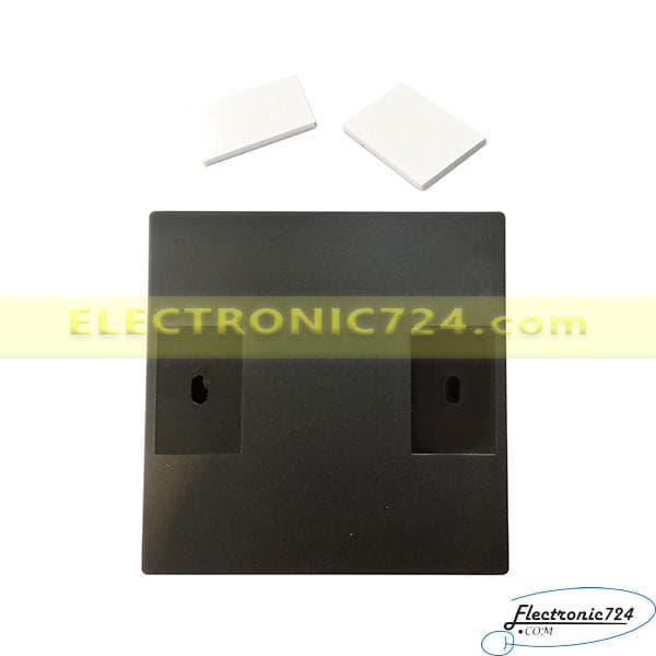 کلید دیواری دو پل مشکی Wall Switch 433MHz — تصویر ۲
