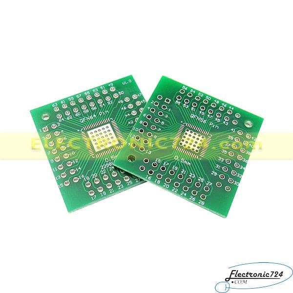تبدیل QFN56 QFN64 TO DIP CONVERTER