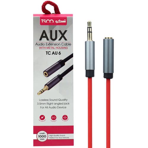 کابل افزایش طول AUX تسکو مدل TC-AU6 — تصویر ۳