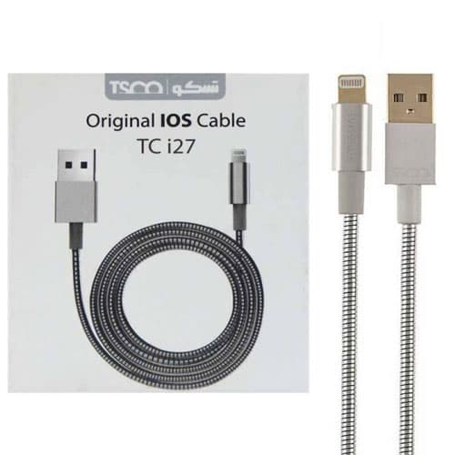 کابل شارژر و دیتای ایفون اورجینال تسکو مدل TC-I 27 — تصویر ۲