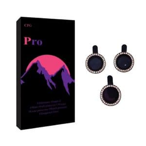محافظ لنز دوربین پرو مدل رینگی نگین دار مناسب برای گوشی موبایل اپل IPHONE 13 PRO