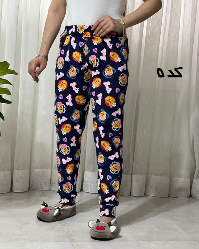 شلوار مخمل کوبیده عروسکی 6857 — تصویر ۵