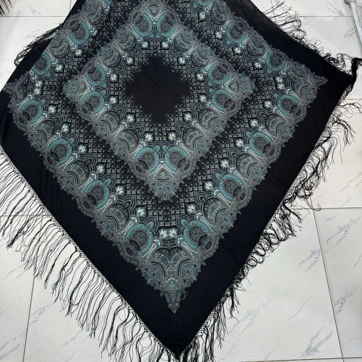 روسری ترک نخی کد R100209 — تصویر ۲