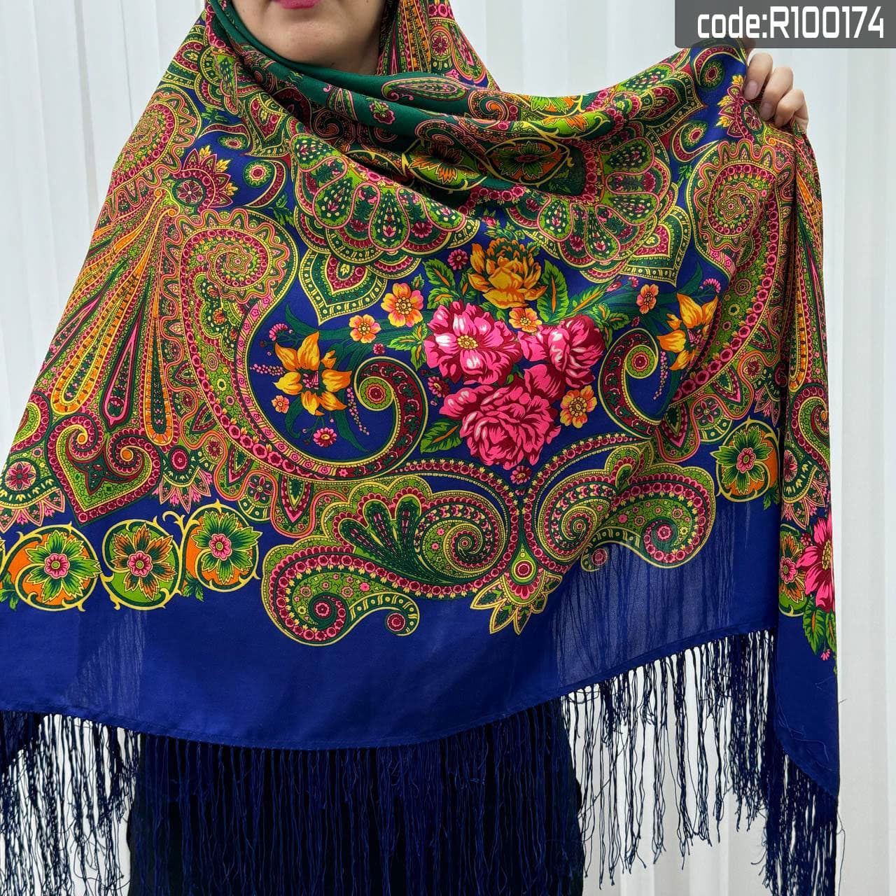 روسری ترک نخی کد R100174 — تصویر ۳
