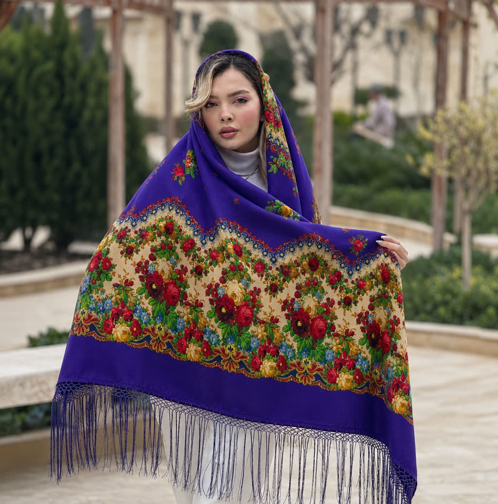 روسری ترک نخی کد R100179