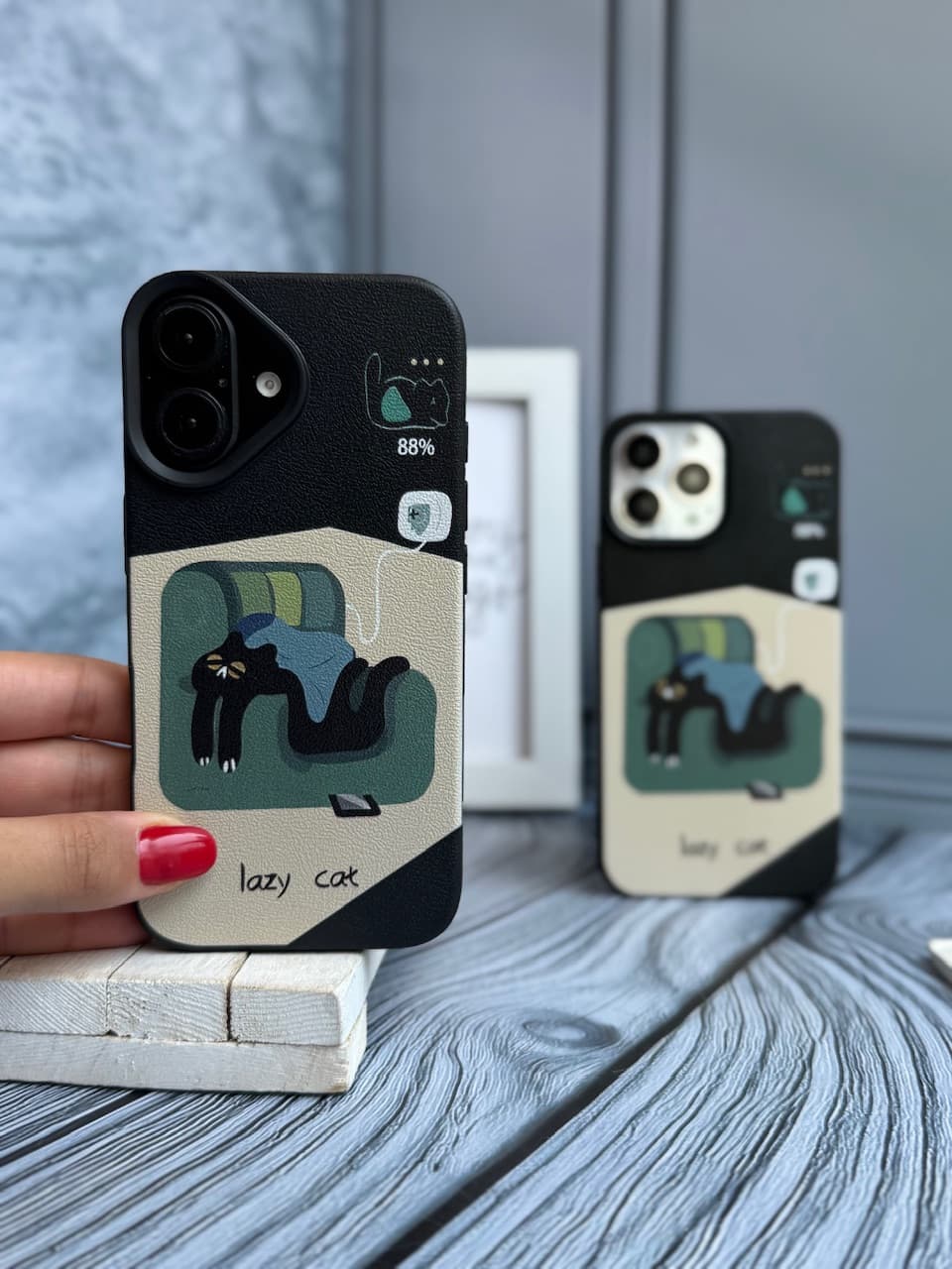 قاب Lazy Cat (آیفون) — تصویر ۳