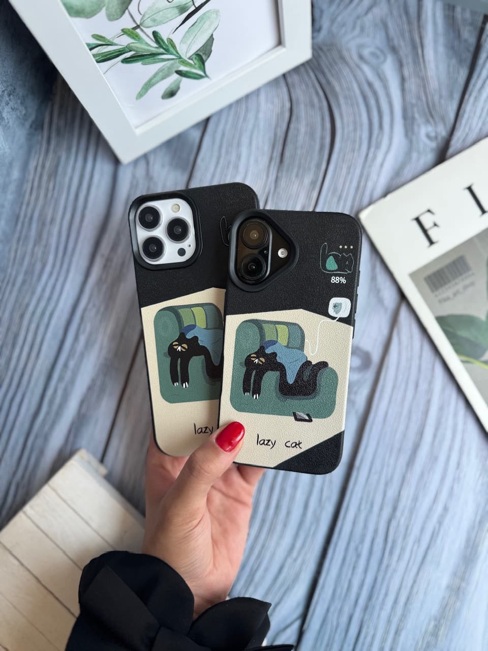 قاب Lazy Cat (آیفون) — تصویر ۲