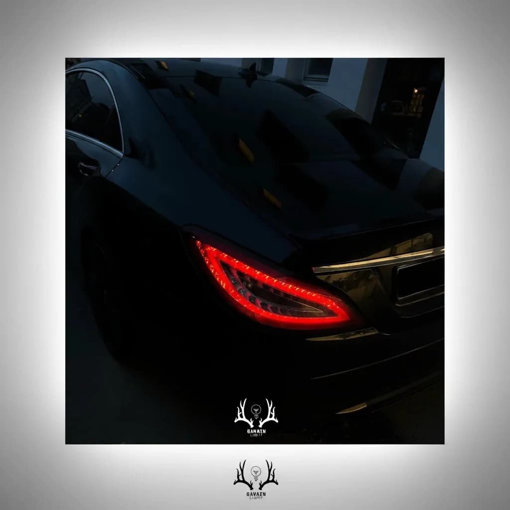 تابلو بک لایت مرسدس بنز CLS مشکی