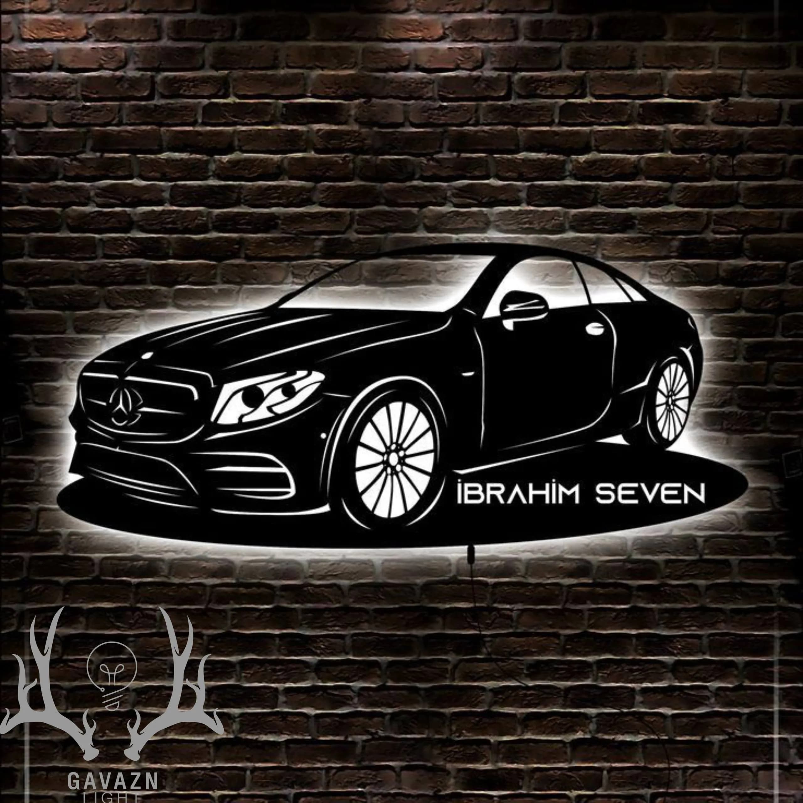 تابلو بک لایت بنز CLS