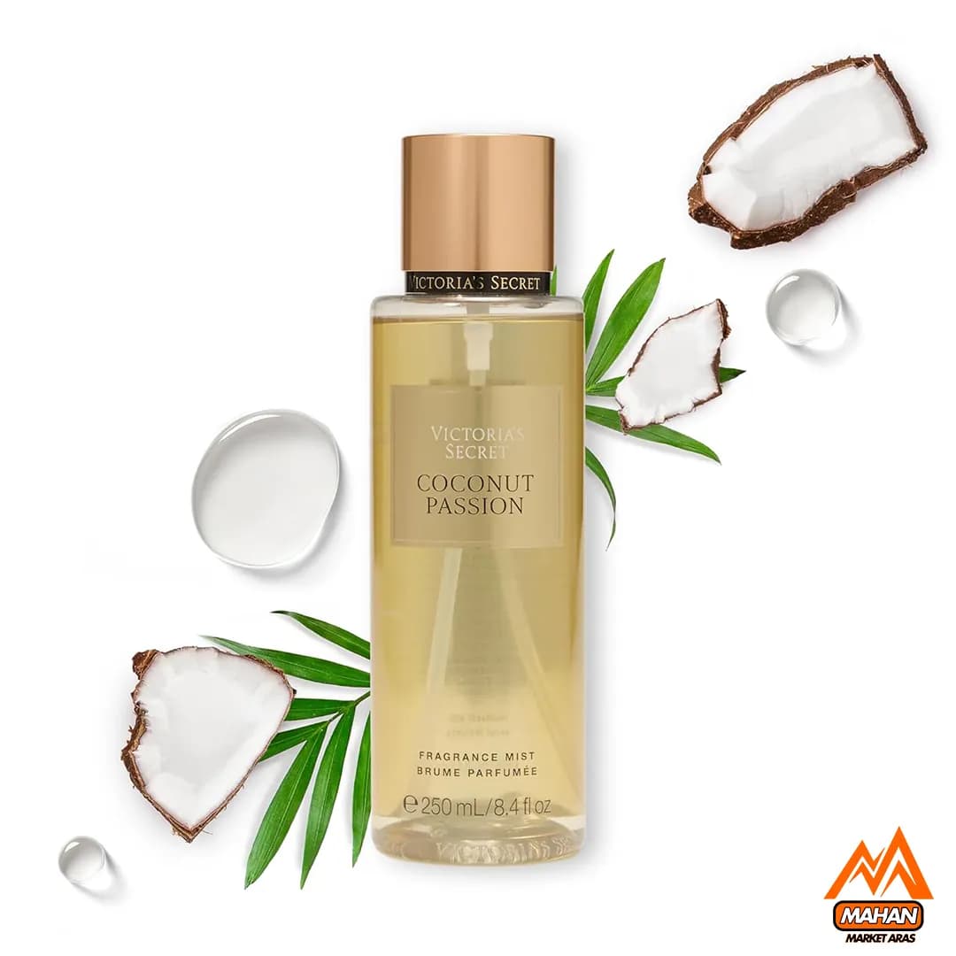 بادی اسپلش کوکونات پشن ویکتوریا سکرت Coconut Passion حجم 250میل — تصویر ۳