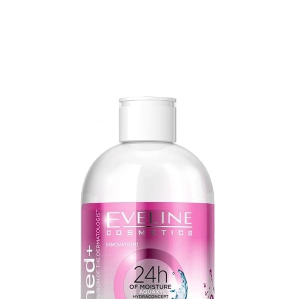 میسلار واتر اولاین Facemed Hyaluronic حجم 400 — تصویر ۳