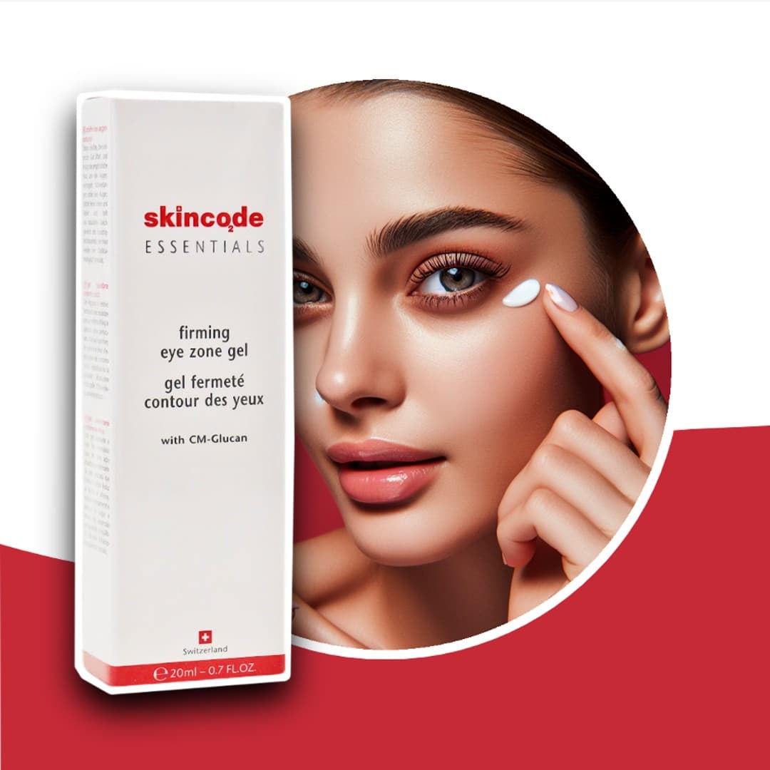 ژل دور چشم اسکین کد firming eye zone gel حجم 20 — تصویر ۴