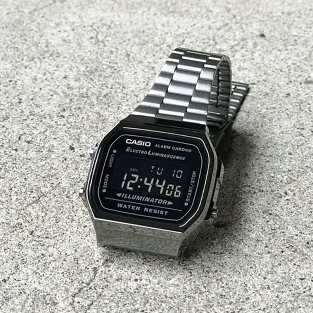 ساعت کاسیو VINTAGE مدل A168WGG-1B — تصویر ۳