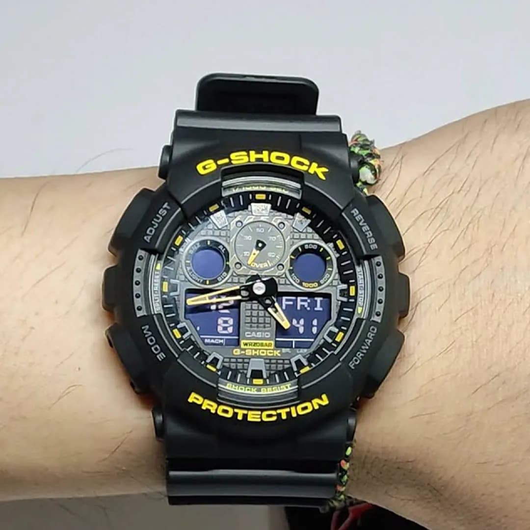 ساعت G-SHOCK مدل GA-100CY-1A — تصویر ۲