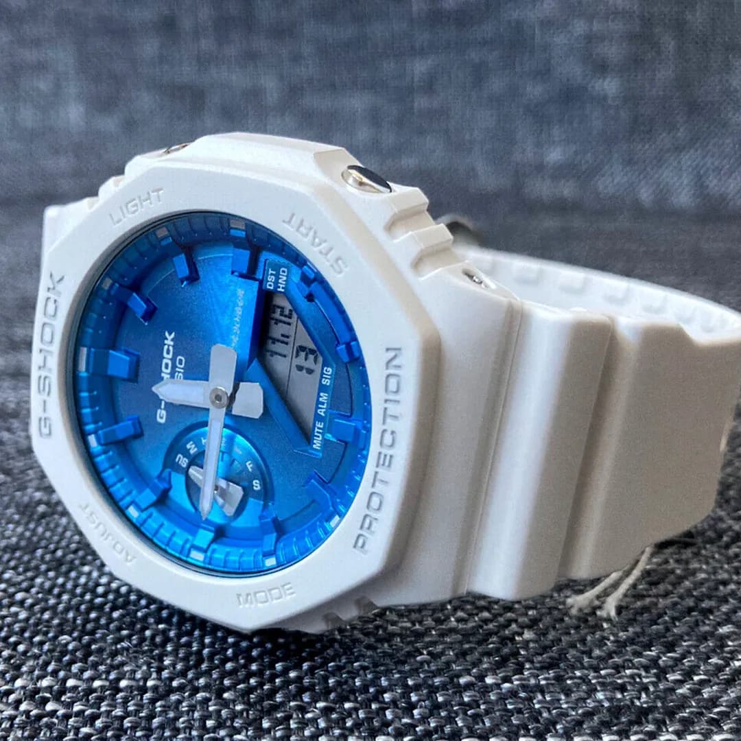 ساعت G-SHOCK مدل GA-2100WS-7A — تصویر ۴