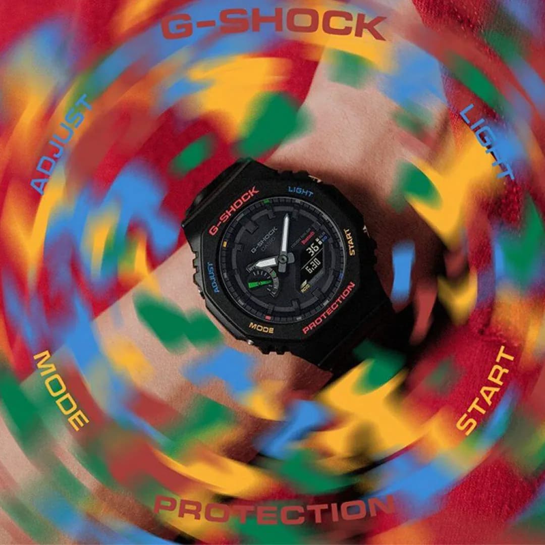ساعت G-SHOCK مدل GA-B2100FC-1A — تصویر ۳