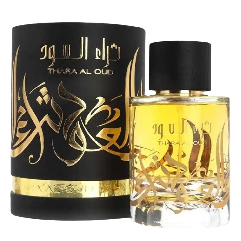 ادکلن مردانه ارض الزعفران Thara al oud حجم 100 — تصویر ۲