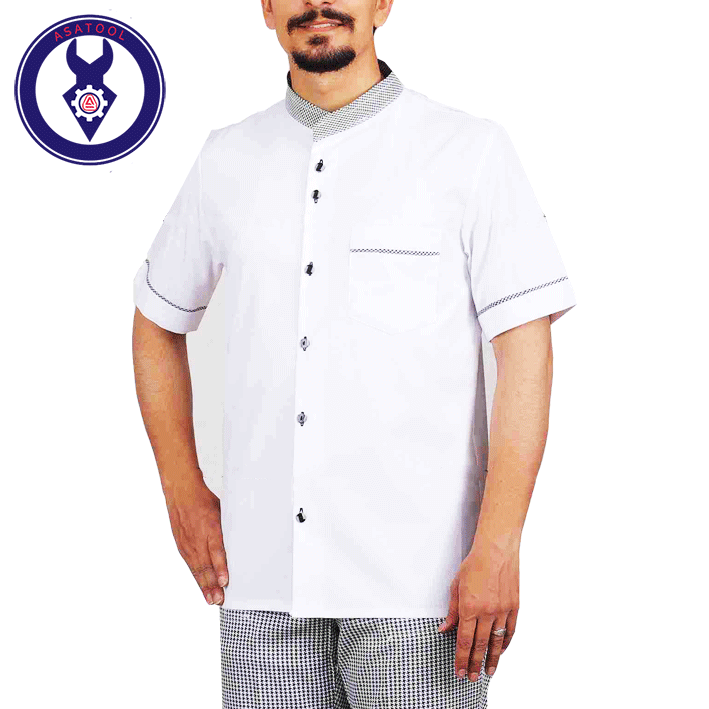 پیراهن آشپزی سفید