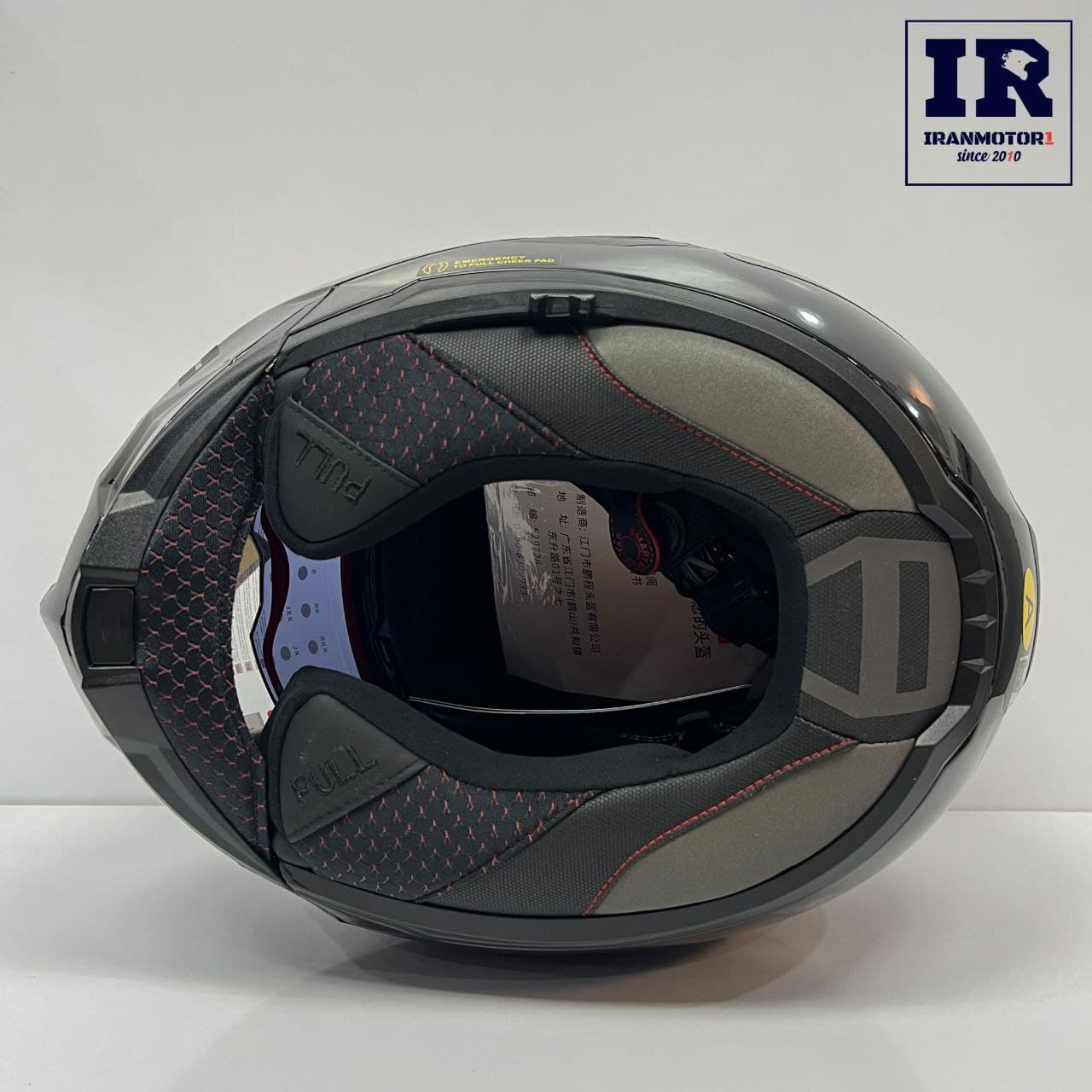 کلاه کاسکت فول متحرک Ls2 advant مشکی براق sand کد ff906-2 — تصویر ۴