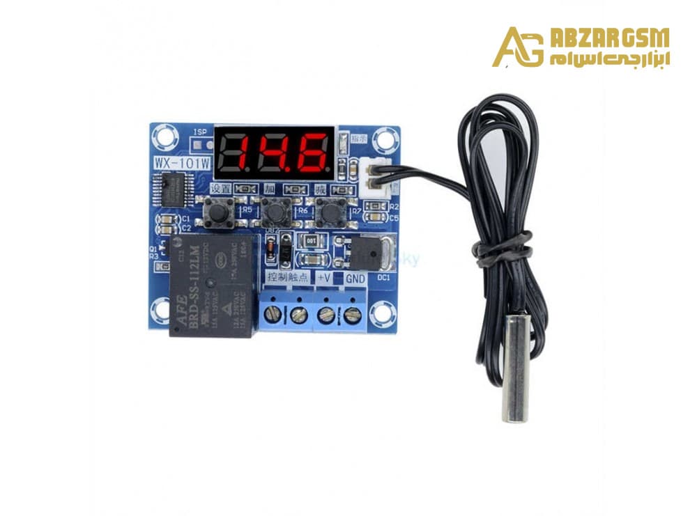 ماژول ترموستات دیجیتال WX-101W — تصویر ۳