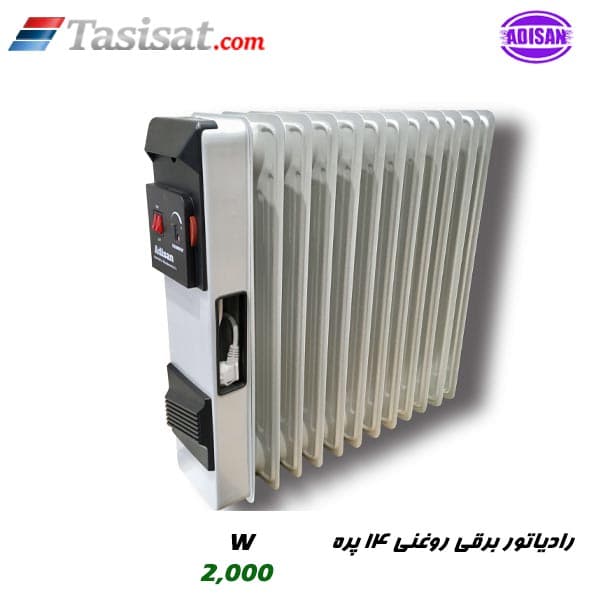 رادیاتور برقی روغنی آدیسان 14 پره 2000 وات