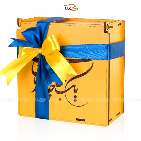 جعبه هدیه چوبی یک جان چه بود صد جان منی وگان – 31 عددی — تصویر ۴