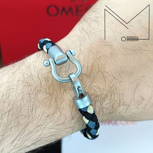 دستبند امگا کنفی رنگی مات مستر OMEGA BRACELET — تصویر ۴