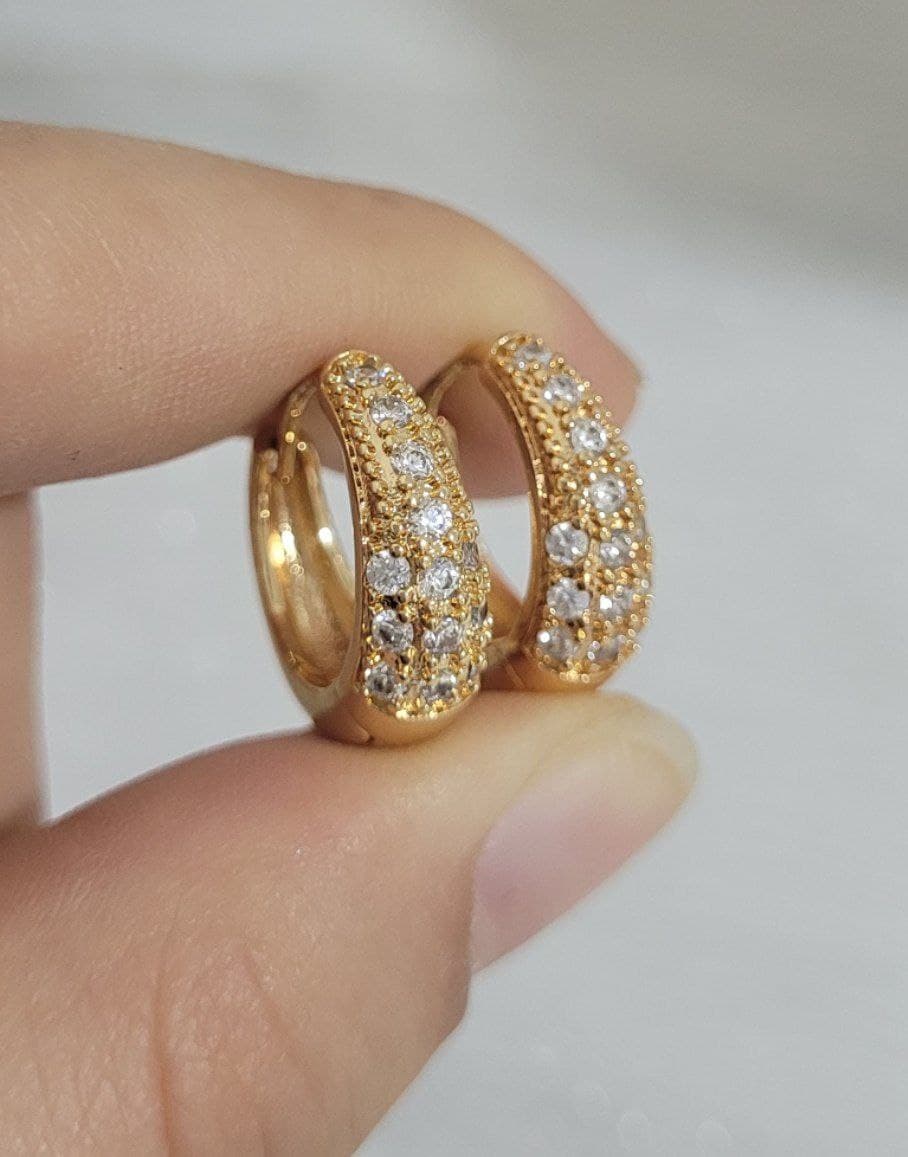 گوشواره نگینی کد 12846
