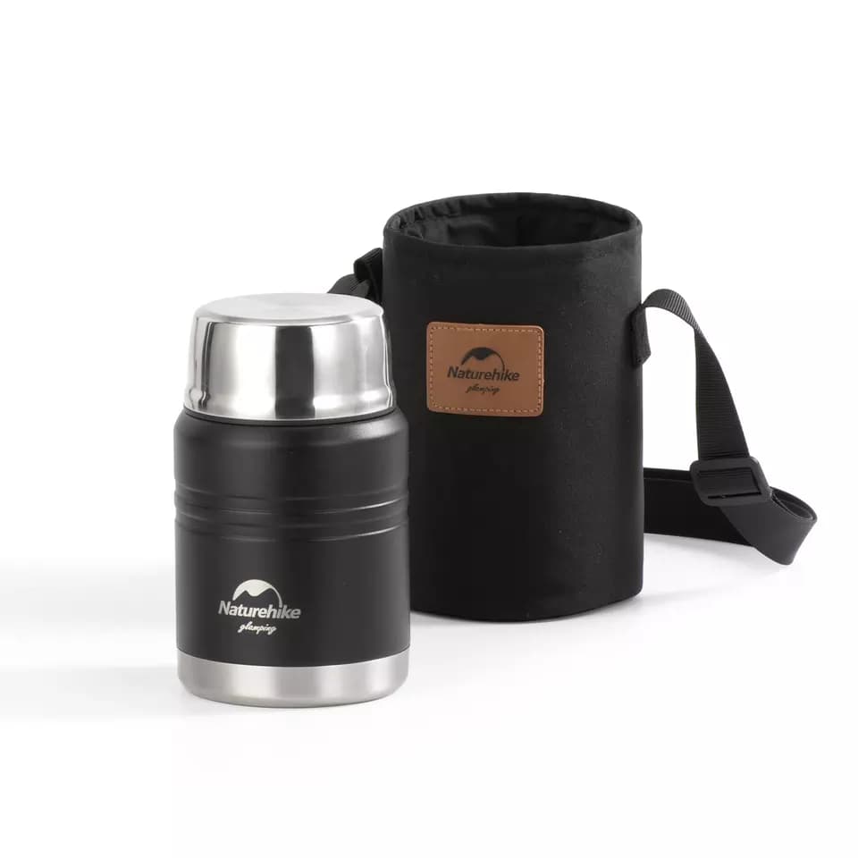 فلاسک غذای نیچرهایک NatureHike lunch box Vacuum Thermos Flasks Stainless Steel Stew Beaker 500ML — تصویر ۶